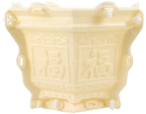 Toddmomy Blumentopf Form Sechseckige Beton Blumentopf Gießform Europäischer Stil Waschbar Wiederverwendbar Für Kreative Handwerksprojekte Und Einzigartige Pflanzgefäße