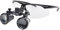 3,5-fache Fernglas-Lupe, Lupenbrille Zahnarzt, Verstellbarer Pupillendistanz, Ausgestattet Mit Anti-Rutsch-Riemen, Brille für Chirurgische Winkel Verstellbar(Black)