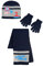 Spiderman Avengers - Jungenmütze, Handschuhe & Schal Herbst/Winter Accessoires Set (Marineblau, 52)
