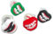 Gruselgebiss Lollipops 12x15g Thekendisplay, Ugly Mouth Lutscher mit Gebissmotiven