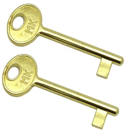 Chiave per SOLO Serratura AGB Interna ad Incasso (OTTONATO, PASSEPARTOUT)