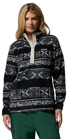 Columbia Damen Benton Springs Printed Half Snap Fleece-Überziehhilfe (1er Pack)