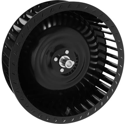 OSALADI Range Hood Fan Wheel Replacement 216x70x10mm Right Rotation Exhaust Blower for Kitchen Vent Fan Motor Accessory Compatible with Range Hood Grease Filter