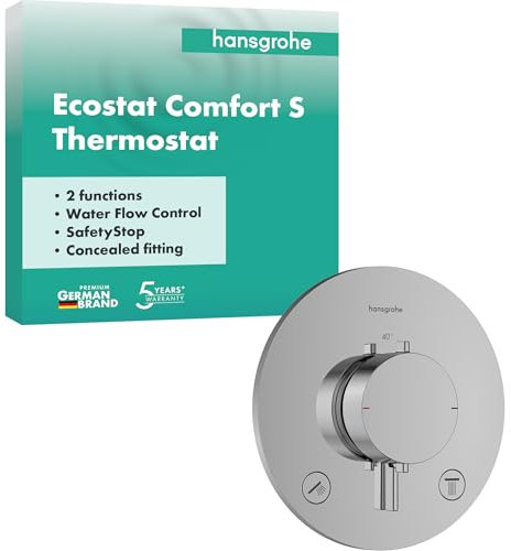hansgrohe 33715000 Termostatico, Cromo, 2 Verbraucher