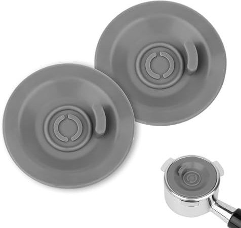 2pcs Cleaning Disc for Breville Espresso Machine, 2.13 Inch Diameter Silicone Espresso Backflush Cleaning Disc Coffee Backwash Plate Tablets Kit Compatible with Breville Accessories