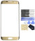VEKIR Glas Reparatur Bildschirm für Samsung Galaxy S7 Edge (Gold)