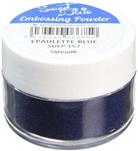 Sweet Dixie Praegepuder Epaulette Blau (Saphir), Synthetisches Material, 4 x 4 x 3 cm