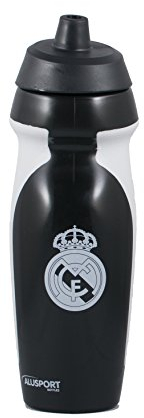Alusport Bottles RM Sport Botella Deportiva de Plástico, Hombre, Negro, 0.6 l