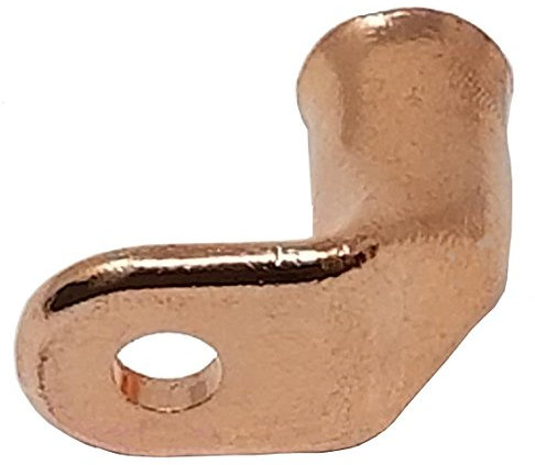 1/0 Ga. 5/16 Inch Stud Copper Lugs - 90 Degree - (Pack of 5)