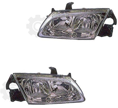 Halogen Scheinwerfer Set für Almera N16 06.00-07.02 H1/H7 ohne Motor