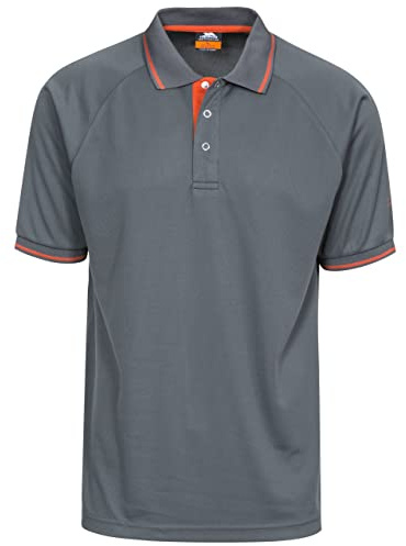 Trespass Bonington Mosquito Repellent Quick Dry T-Shirt with Uv Protection - Carbon, XX-Small
