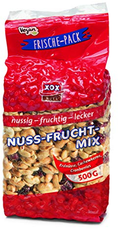 XOX Gebäck Nuss-Frucht-Mix, 500 g, 85100