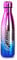 Personalised Insulated Water Bottle Vacuum Flask | Stainless Steel | 12 Hours Hot & 24 Hours Cold | Gifts of Fathers Day Christmas | 500ML / 17oz | Bottles for Hiking Outdoor (Pink-Silver-Blue)