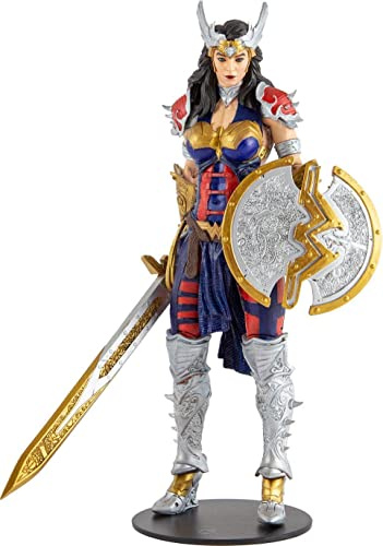 DC Multiverse Actionfigur Wonder Woman Designed by Todd McFarlane 18 cm, 15144-2, Mehrfarbig