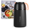 720°DGREE Thermobehälter Essen 730ml “wunderJar” +Rezeptbuch - Auslaufsicher, BPA-Frei - Edelstahl Isolierbehälter, Thermo Lunchbox - Unterwegs Warme, Kalte Speisen, Brei, Suppe, Müsli to Go