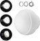 GODOX ML-CD15 Diffusion Dome Kit für ML30 MLBI ML60 ML60BI TT600 TT685S TT685 V860II TT520II V1S V1C V1N V1F V1O V860III-S TT685S AD100PRO AD200PRO AD300PRO AD400PRO (inklusive 3 Adapter)