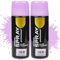 Etrexonline Pintura Spray Multicolor Profesional 400ml Adecuado Metal Madera y Plástico - Color Violeta Claro (Paquete de 2)
