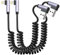 MTAKYI Apple Carplay 90 Grad Kabel [2 Pack], rechtwinkliges iPhone-Ladegerät [MFi-zertifiziert und Datensynchronisation] Lightning-Kabel für iPhone 14/13/12/11pro Max/Xs Max/Xr/Xs/X/8/7/Plus