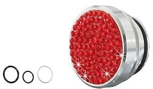Bling Auto Zigarettenanzünder Stecker Abdeckung, Crystal Automotive Zigarettenanzünder Stecker Knopf Abdeckung, Universal Staubdicht Feuerzeug Abdeckung, Fahrzeug Innendekor Zubehör für die meisten