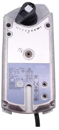 CIJIAOPOYU Drehantrieb for Kugelhähne for AC DC 24 V 7 Nm 3 Pos. mit Federrückzug GMA161.9E GMA131.9E(GMA131.9E)