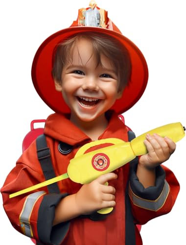 FIESTAS GUIRCA | Mochila Extintor Lanzador de Agua (25x18 cm) - Accesorio de Disfraz para Fiestas de Bomberos y Celebraciones de Verano - Ideal para Niños y Adultos - Multicolor