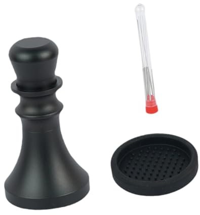 KESOTO Espresso-Stampfer, Tamper, Kaffeebohnenpresse, Nivellierer, Kaffeepulver-Werkzeug für Küche, Restaurants, Kaffeesatz, Zuhause, 49mm
