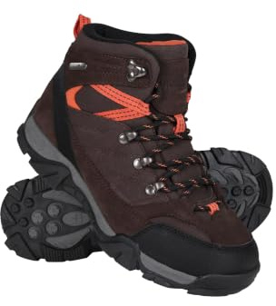 Mountain Warehouse Trail Kids Waterproof Walking Boots | Boys & Girls Lightweight, Durable & IsoDy Footwear, EVA Footbed & High Traction for Extra Grip & Stability, Best for Hiking