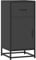 Generico Anrichte Eiche Schwarz 35,5 x 35 x 76 cm aus Spanplatte und Metall, kangqiling848959