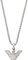 Emporio Armani Herren-Edelstahl-Halskette mit Karabinerverschluss, Chrom-Silber