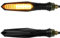 evermotor Lauflicht Blinker Motorrad LED 12V, 2 Stück Hohe Helligkeit Motorradblinker Laufeffekt, IP67 Wasserdicht, E-Geprüft, Kabellänge 300 mm
