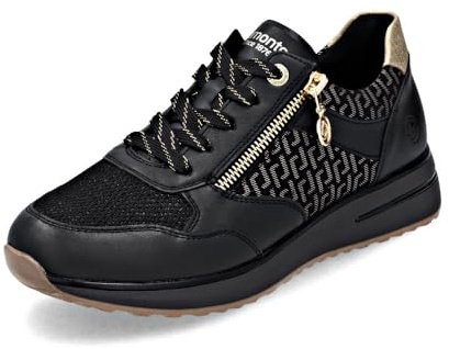 Remonte Damen Low-Top Sneaker D1G08, Frauen Halbschuhe,lose Einlage