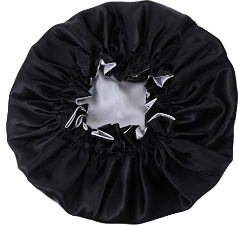 FRCOLOR 1Stück Damen Chemo Hut Satin Verstellbare Haarpflegekappe für Schwangere Atmungsaktive Nachtmütze Duschkappe Schlafhaube für Komfort