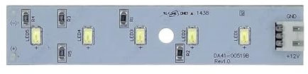 Freezer Parts，Compatible For Samsung ，Refrigerator Lighting Strip DA41-00519B Fridge LED LAMP