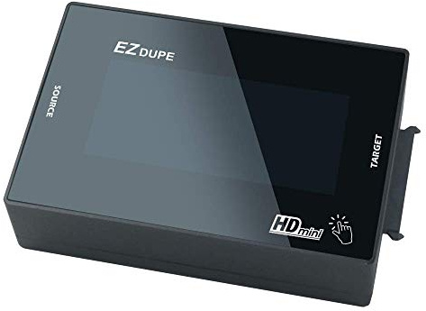 EZ DUPE 1 to 1 SATA HDD/SSD Duplicator, Touchscreen | Touchscreen control for Copy, Compare, Erase, and Format. (HDmini Touch)