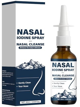 Jod-Nasenspray, reinigt und erfrischt die Nasengänge. Für alle geeignet (1pc)