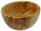 Olive Wood Cuenco Redondo para Ensalada/Fruta, Madera, Grano/Natural, 16 x 16 x 7 cm