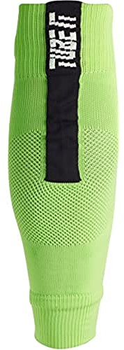 Uhlsport Unisex Tube It Sleeve Socks - Flash Green/Black, Size 37-40