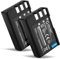 CELLONIC, Akku für Kamera, kompatibel mit Nikon D5000, EN-EL9, D3000, D60, D40, EN-EL9E (7.4V, 1000mAh) 2 Stück