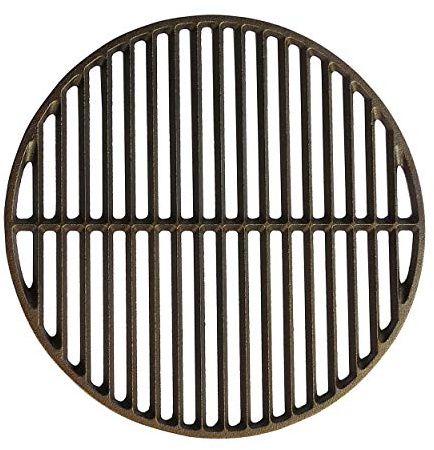 15.5 Cast Iron Grate Grids Sear Grate Fire Pit,Dracarys Round Cooking Grate big green egg accessories Fit for Medium Big Green Egg Grill Dome Char-Griller or Same Size Charcoal Grill(Medium - 15.5)