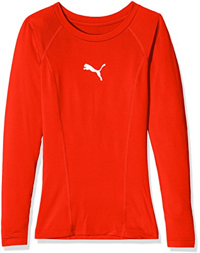 Puma Liga Kid's LIGA Baselayer Tee LS Jr,Puma Red,140