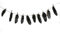 CTOBB 10 Flag 1.5M Handmade Halloween Banner Grimasse Spinnen-Netz-Feder-Banner Garland Family Party DIY dekorative Wand-Dekoration, Farbe, Schwarz Spinnennetz