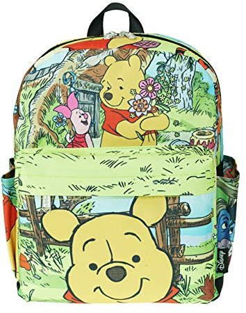 KBNL Winnie Puuh A21324 Deluxe Oversize Print Daypack A21324 Medium, Mehrfarbig, Medium, Classic