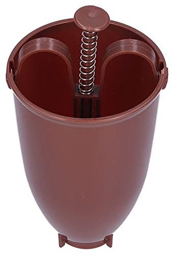 Donut Maker DIY Mini Donut Makers Manual Biscuits Doughnut Maker Machine Mold DIY Kitchen Baking (Brown)