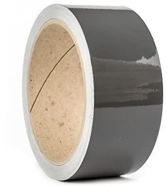 Auto Zierstreifen Grau Glänzend KFZ Folienstreifen Autodekor Folie Pinstripes Motorrad Basteln Modelbau (40 mm)