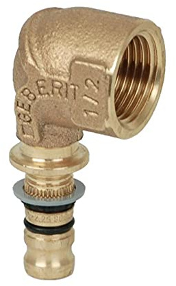 Geberit Mepla Übergangswinkel mit IG 20 mm - 1/2