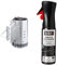 Weber 7416 - Cheminée à allumage Rapidfire & Nettoyant pour grilles de Cuisson Barbecue, Noir 300ml