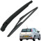Ruolin Auto Heckscheibenwischer Schwarz, Ersatz Heckwischerarm Wischerarm Hinten + Scheibenwischer Wischer Set Ersatz für FIAT GRANDE PUNTO 2005-2011