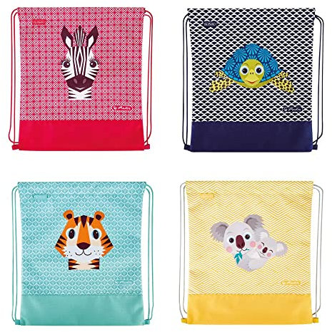 Herlitz Unisex 50038619 Beutel, Multicoloured, Rozmiar uniwersalny
