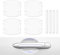 BOXOB 8pcs Car Door Handle Scratch Protector, Clear Car Door Handle Protector Sticker Strong Adhesive Car Door Bowl Scratch Protector for Most Car