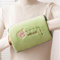 Bolsa Agua Caliente Electrica con Bolsillos,Recargable Portatil Bolsa de Agua Caliente Peluche,Hot water bottle Electrico, Ahorro de Energía,Más Cálida Para Manos,Cuerpo,Calentador de Vientre